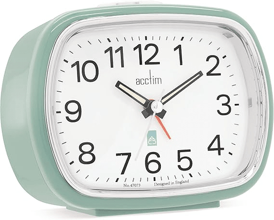Camille Analogue Alarm Clock 11cm - TickTockClocks