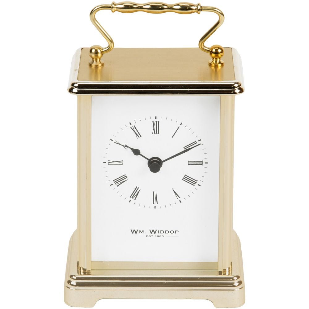 Carriage Clock - White dial 9cm - TickTockClocks