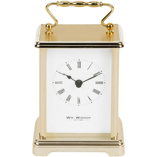 Carriage Clock - White dial 9cm - TickTockClocks