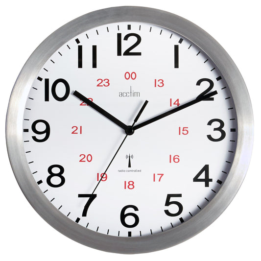 Century Radio Controlled Wall Clock 25cm - TickTockClocks