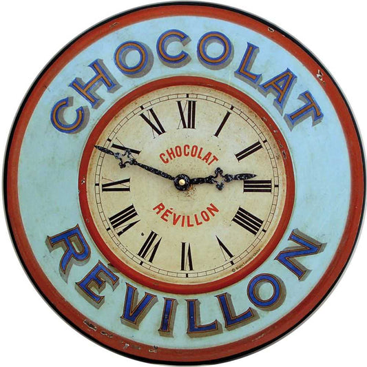 Chocolate Bistro Wall Clock 36cm - TickTockClocks