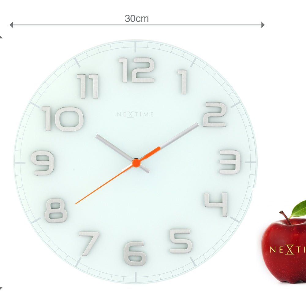 Classy Round Wall Clock 30cm - TickTockClocks