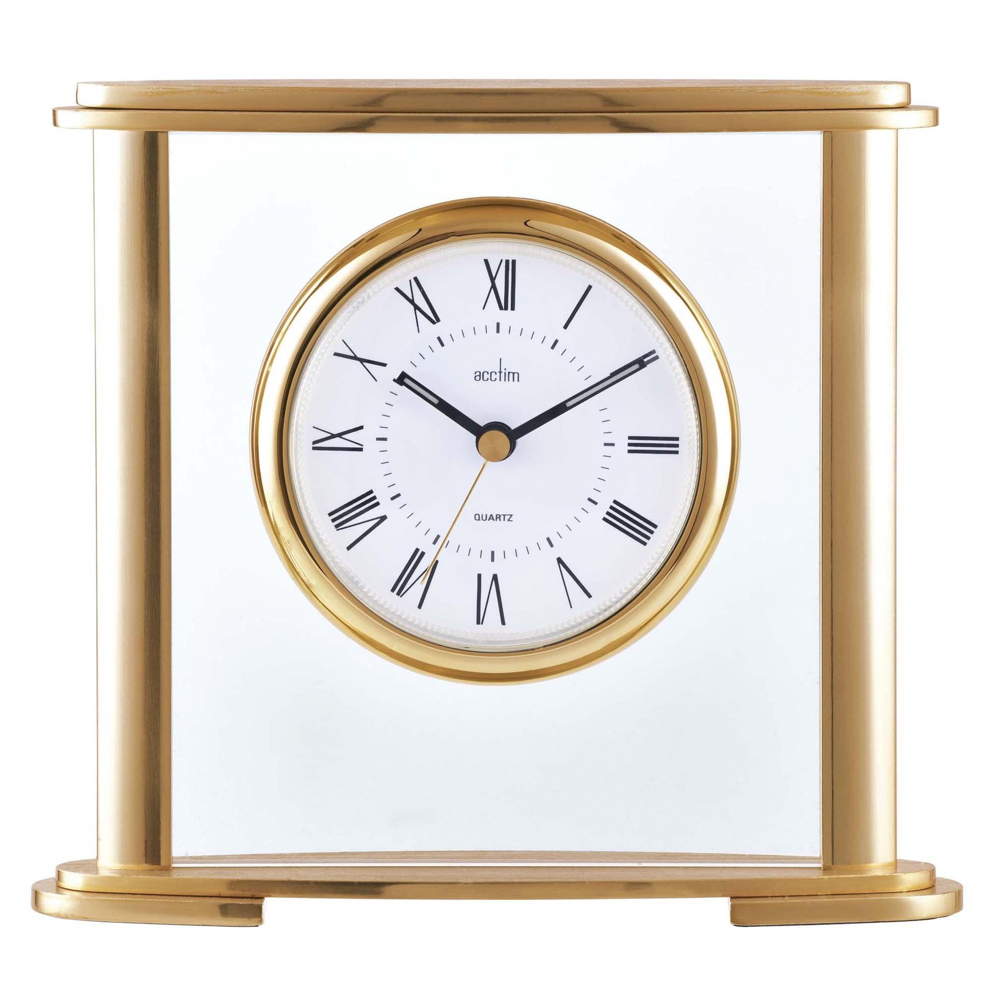 Colgrove Gold Mantel Clock 16.3cm - TickTockClocks