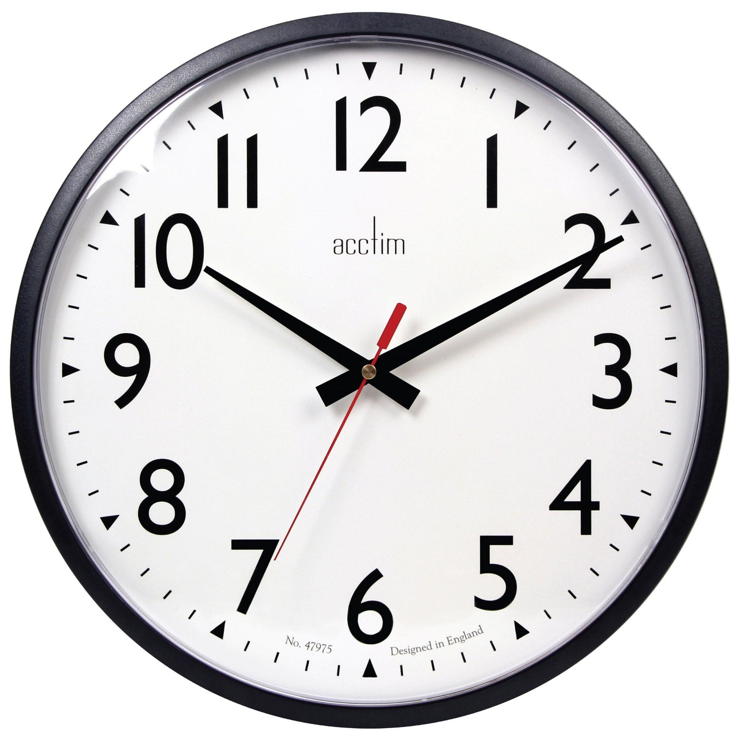 Commander Wall Clock 35cm - TickTockClocks