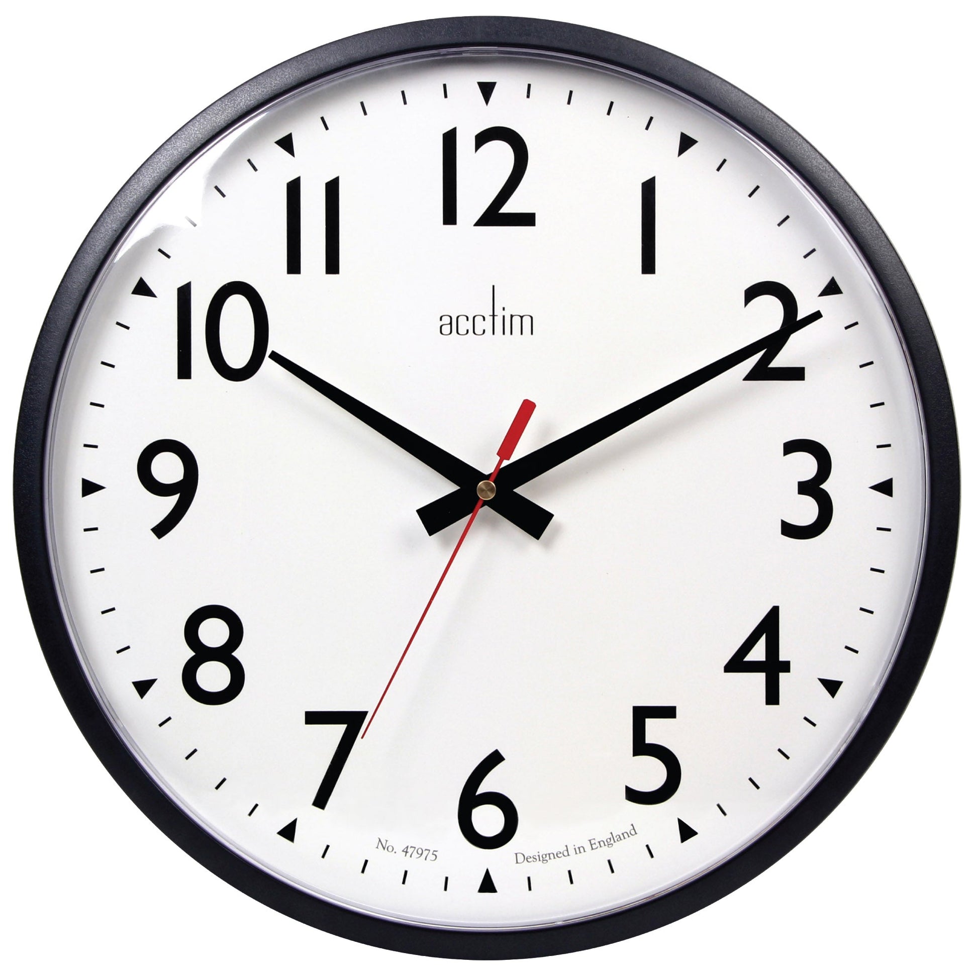 Commander Wall Clock 35cm - TickTockClocks