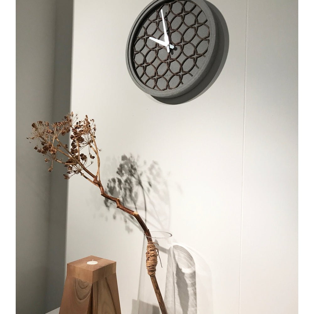 Concrete Love Wall Clock 39cm - TickTockClocks