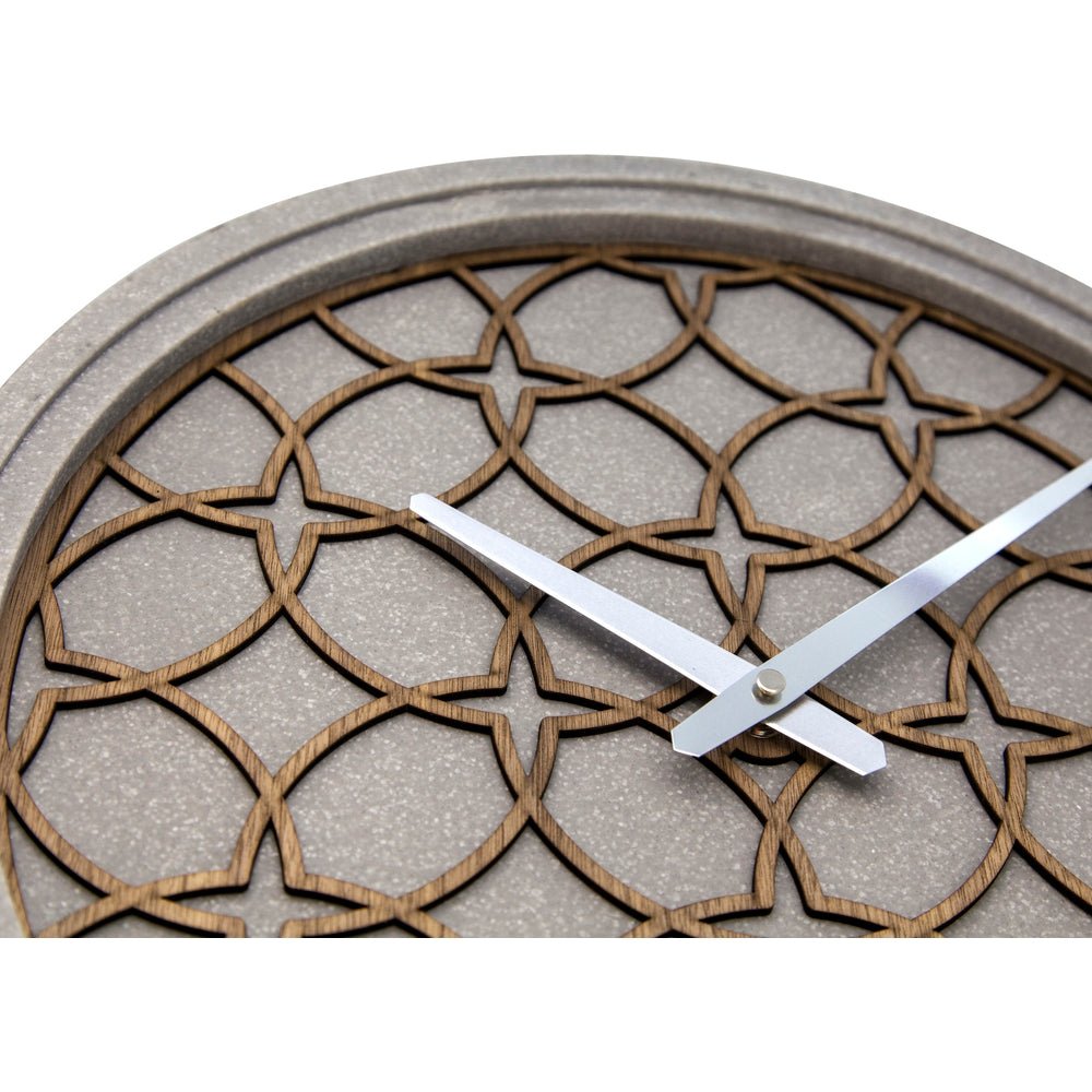 Concrete Love Wall Clock 39cm - TickTockClocks