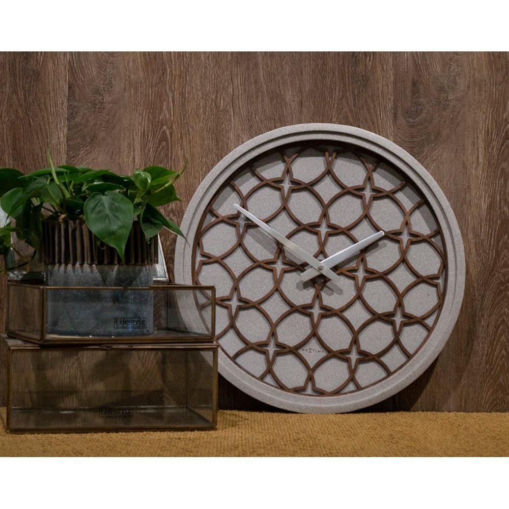 Concrete Love Wall Clock 39cm - TickTockClocks