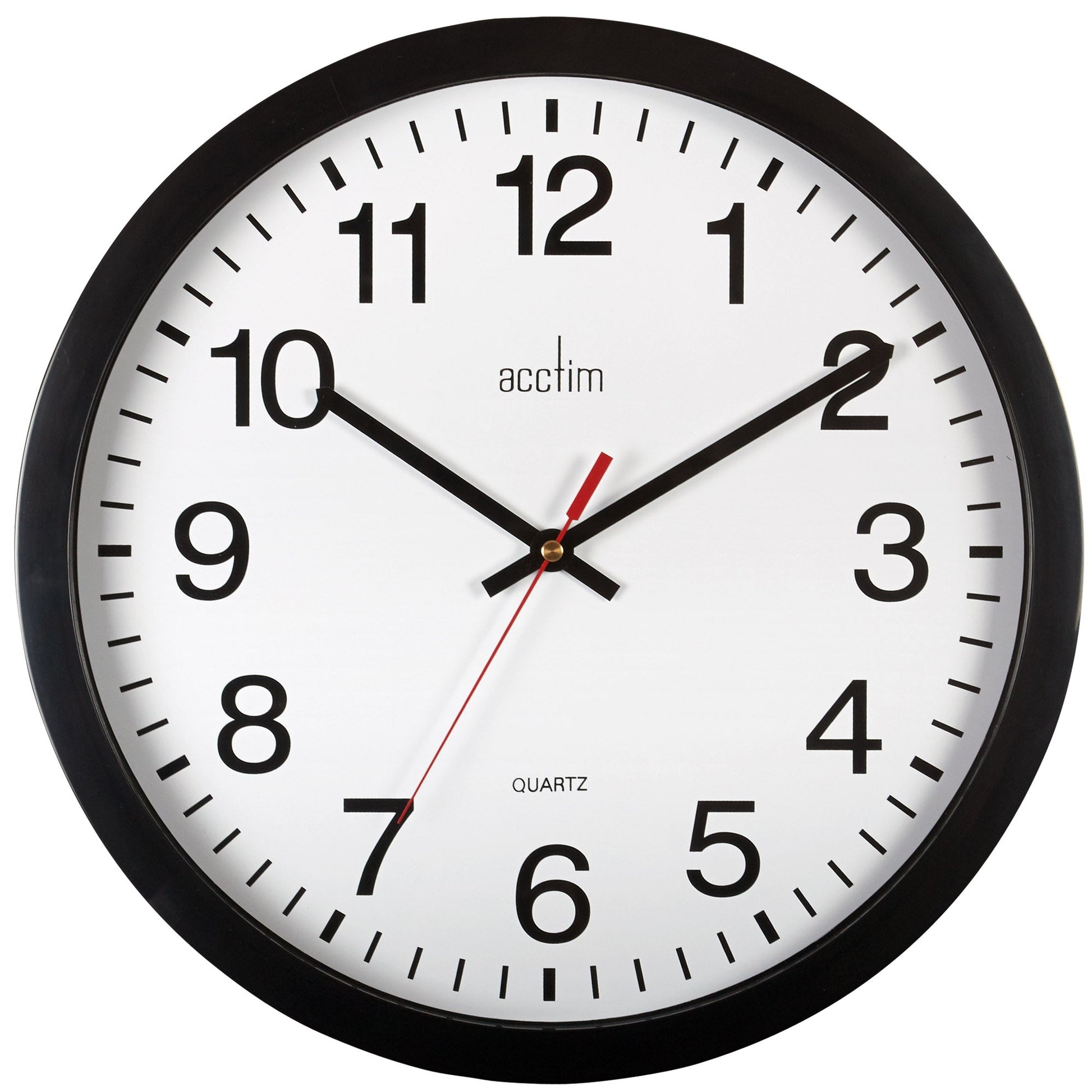 Controller Black Wall Clock 35.5cm - TickTockClocks