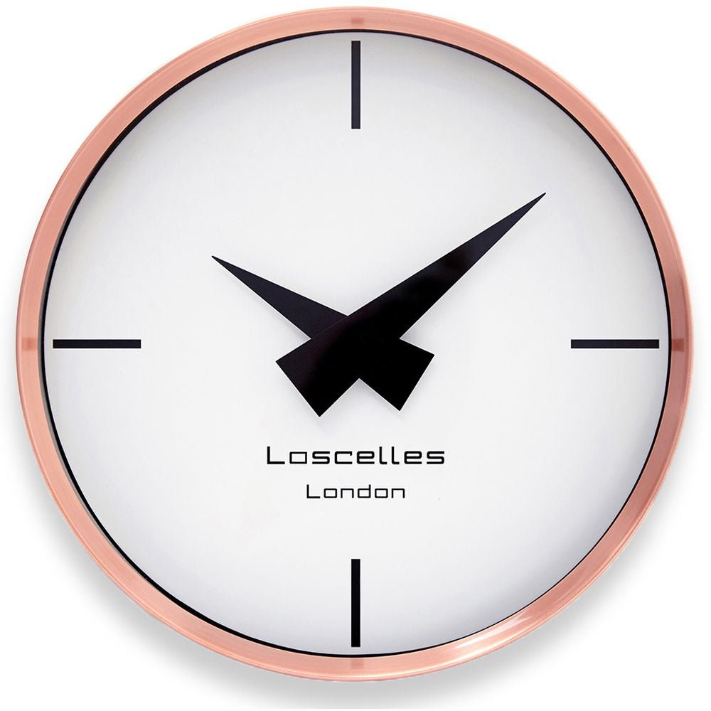 Copper Cosmo Wall Clock 23cm - TickTockClocks