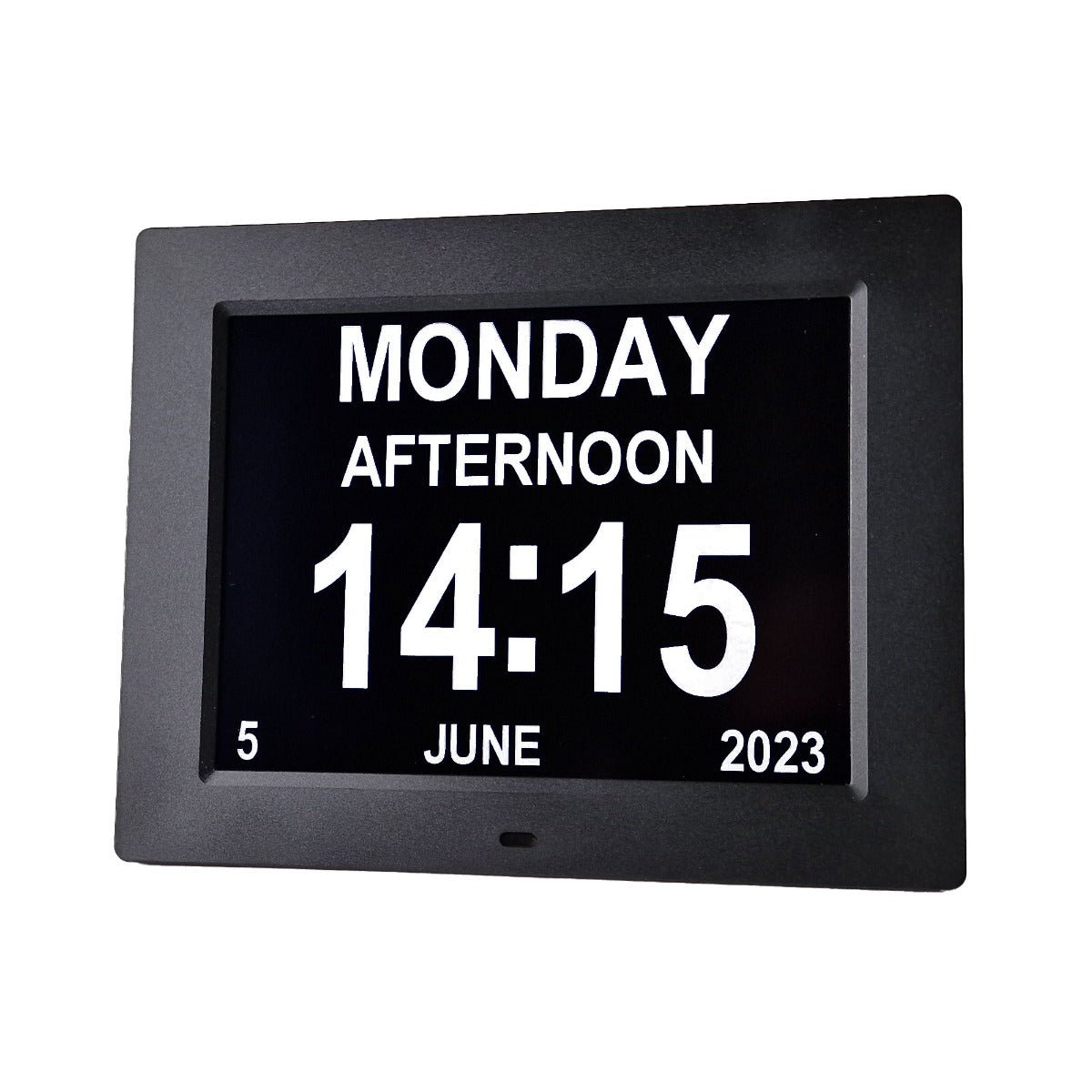 Dementia Clock with Medication Reminders & Selectable Analogue/Digital Displays (8 inch) - TickTockClocks