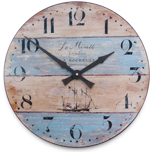 Driftwood Wall Clock 36cm - TickTockClocks