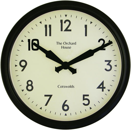 Smiths Retro Black 38cm Personalised