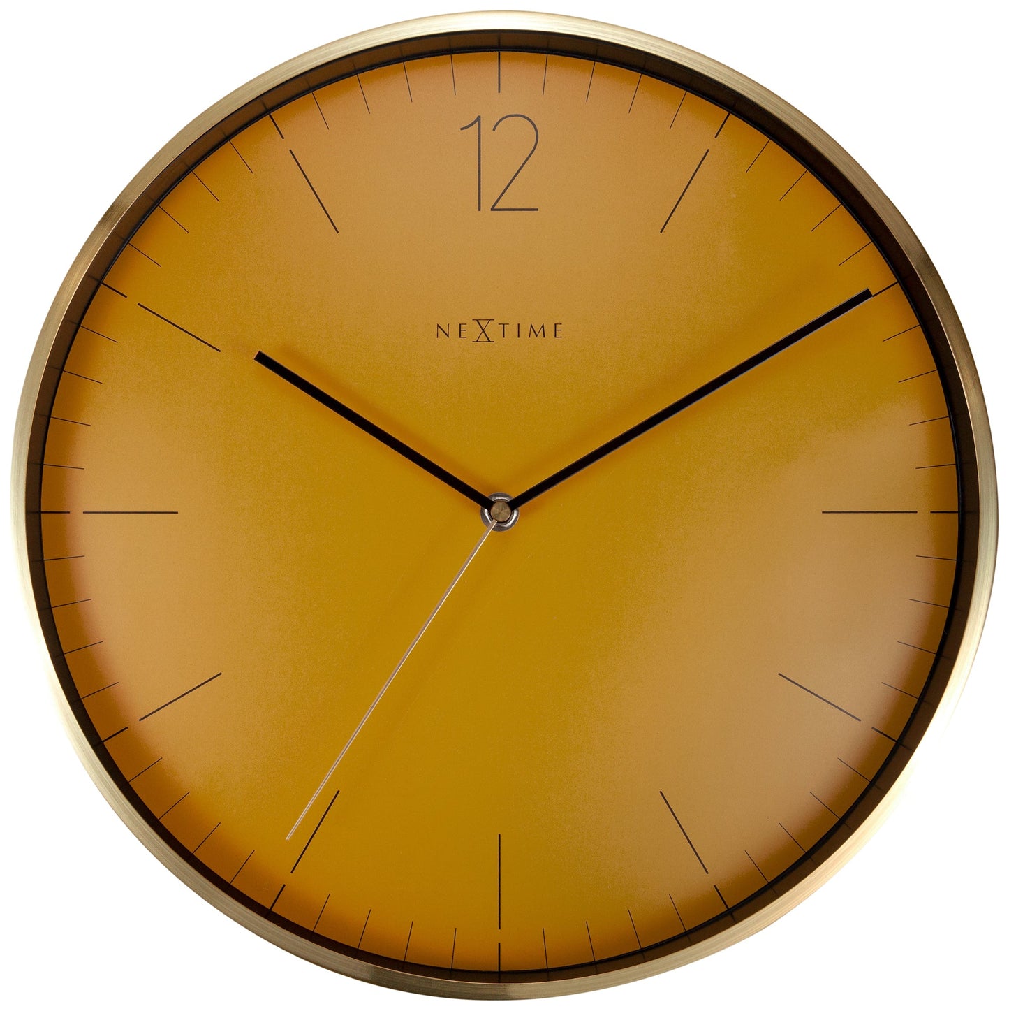 Essential Gold Wall Clock 34cm - TickTockClocks