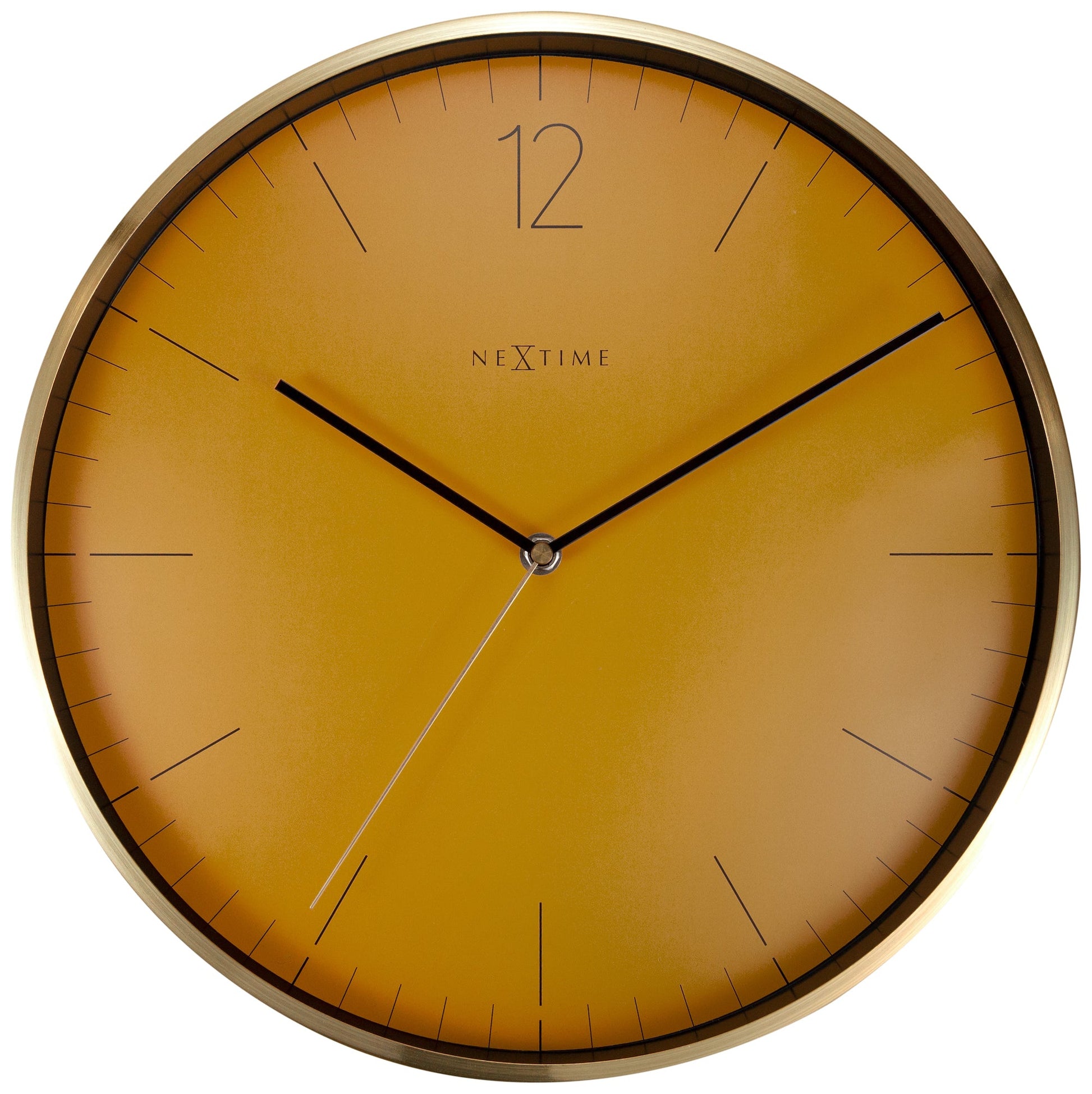 Essential Gold Wall Clock 34cm - TickTockClocks
