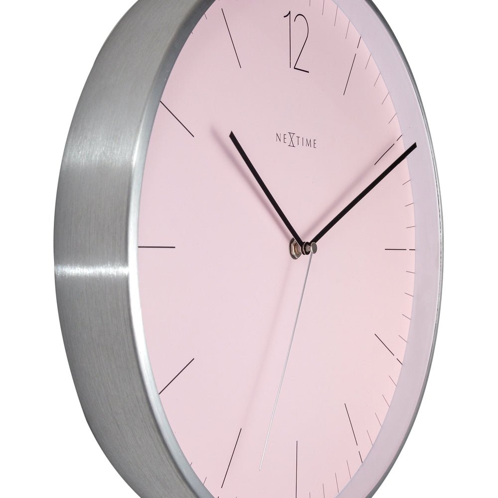 Essential Silver Wall Clock 34cm - TickTockClocks
