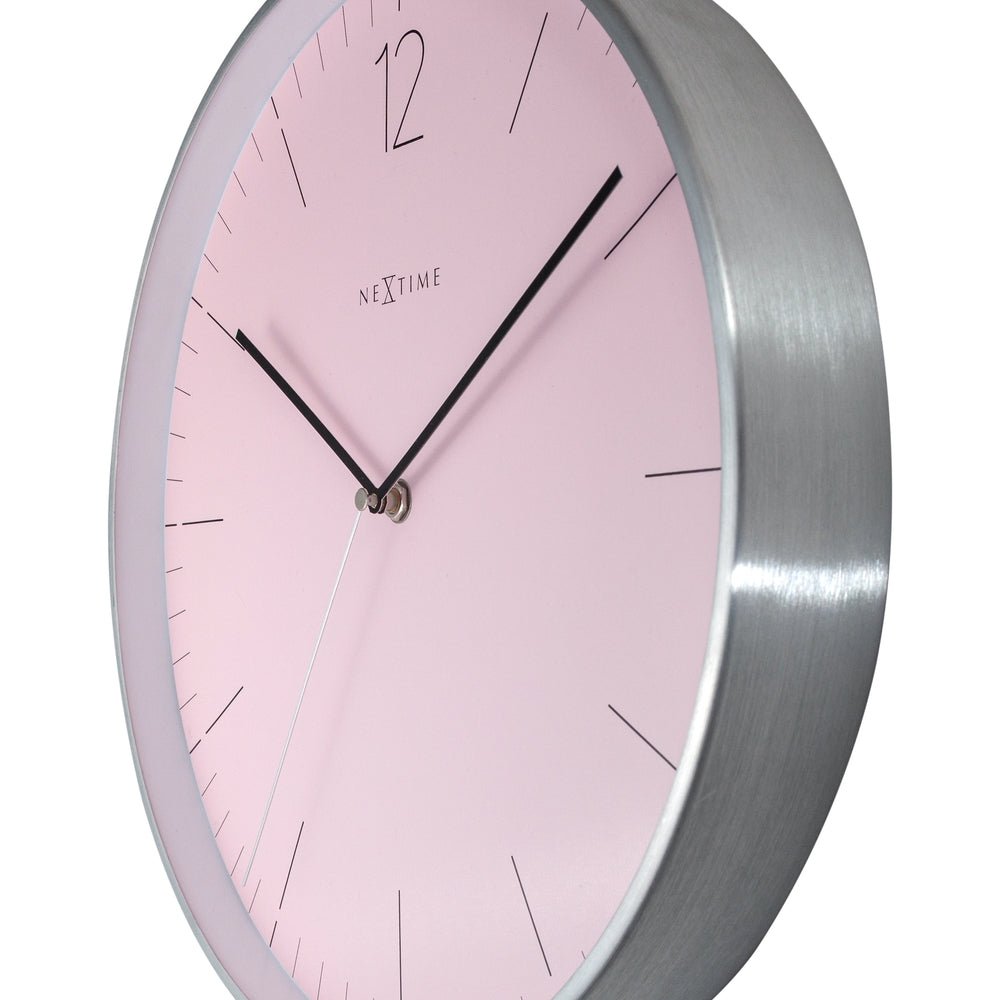 Essential Silver Wall Clock 34cm - TickTockClocks