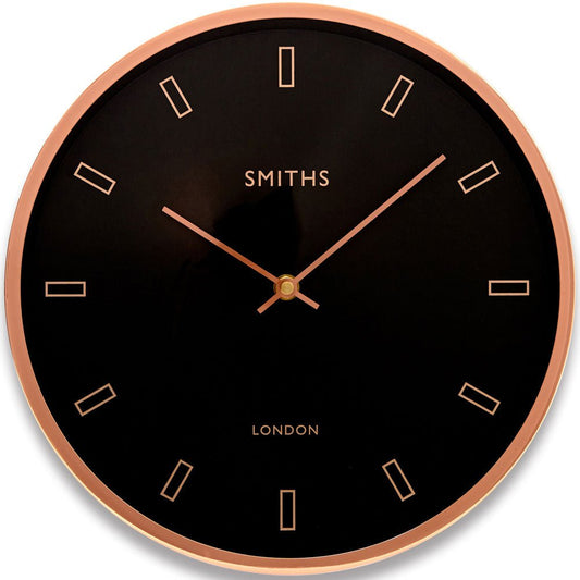 Firecrest Rose Gold Wall Clock 30cm - TickTockClocks