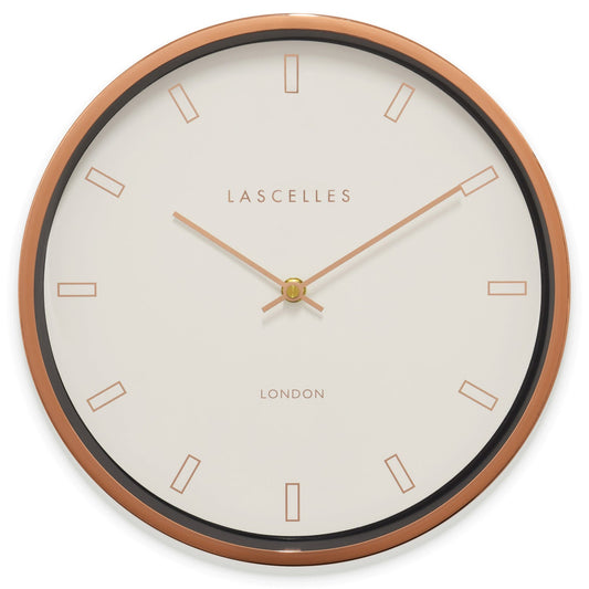 Firecrest Rose Gold Wall Clock 30cm - TickTockClocks