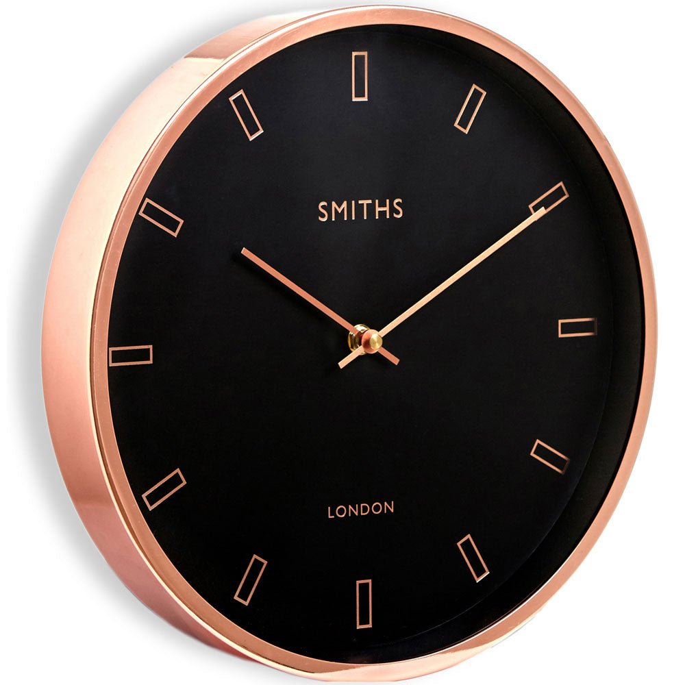Firecrest Rose Gold Wall Clock 30cm - TickTockClocks