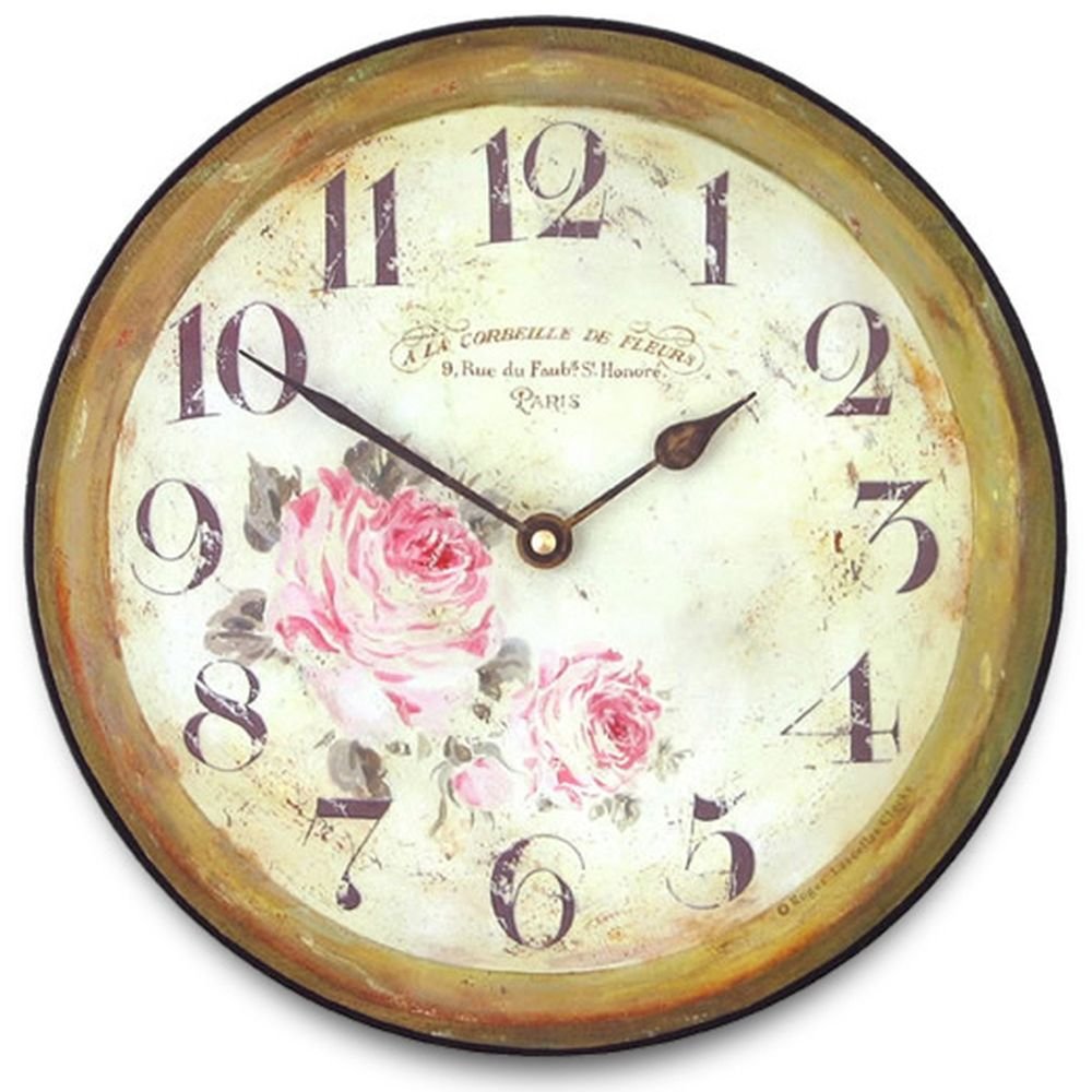 Florist Wall Clock 25.5cm - TickTockClocks