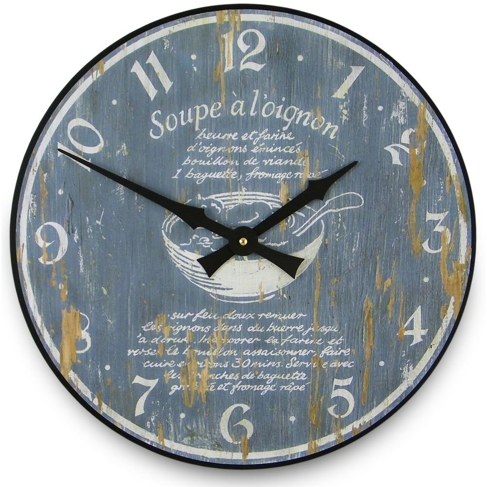 French Onion Wall Clock 36cm - TickTockClocks