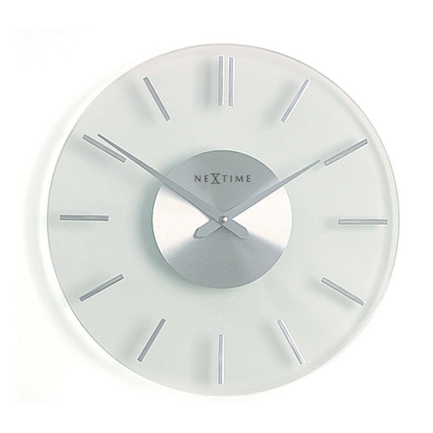 Glass Stripe Wall Clock 31cm - TickTockClocks