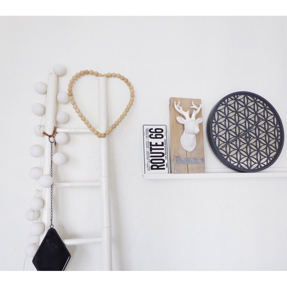 Grey Bella Mirror Wall Clock 50cm - TickTockClocks