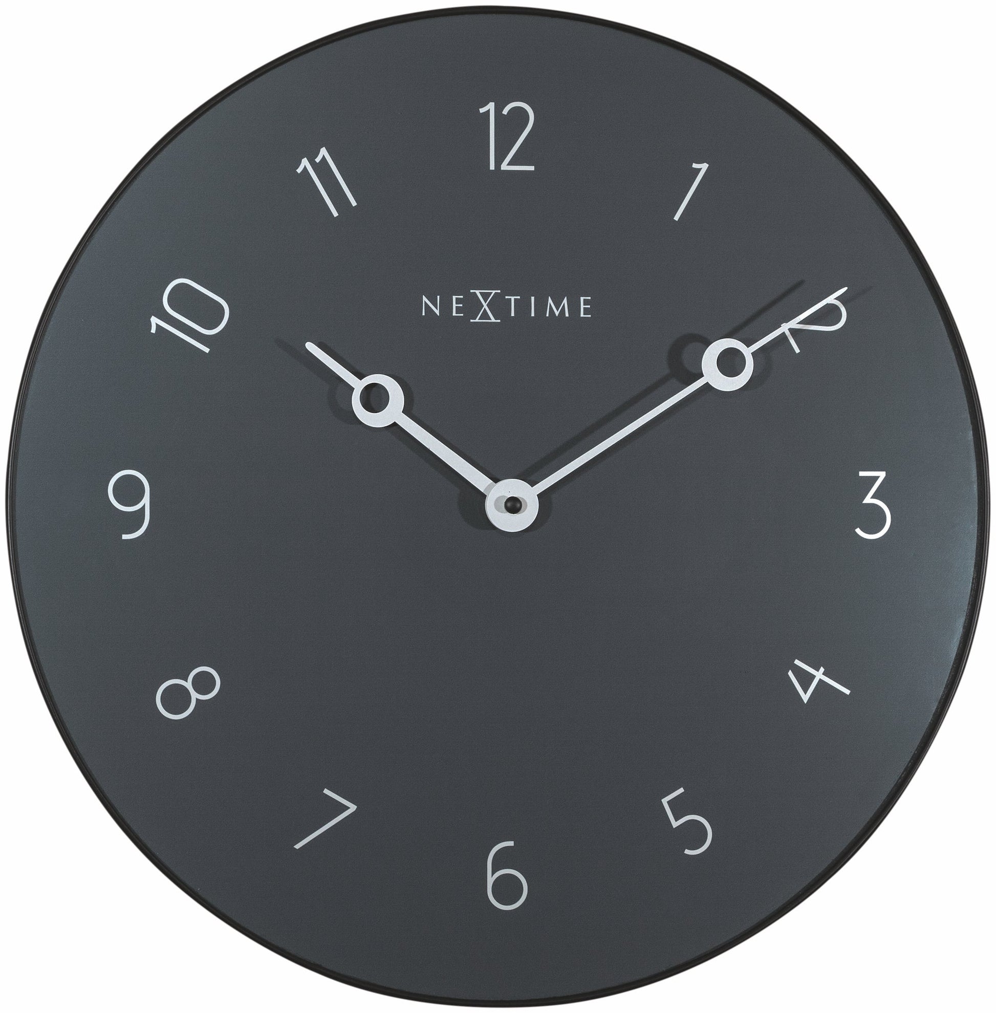 Grey Carousel Wall Clock 40cm - TickTockClocks