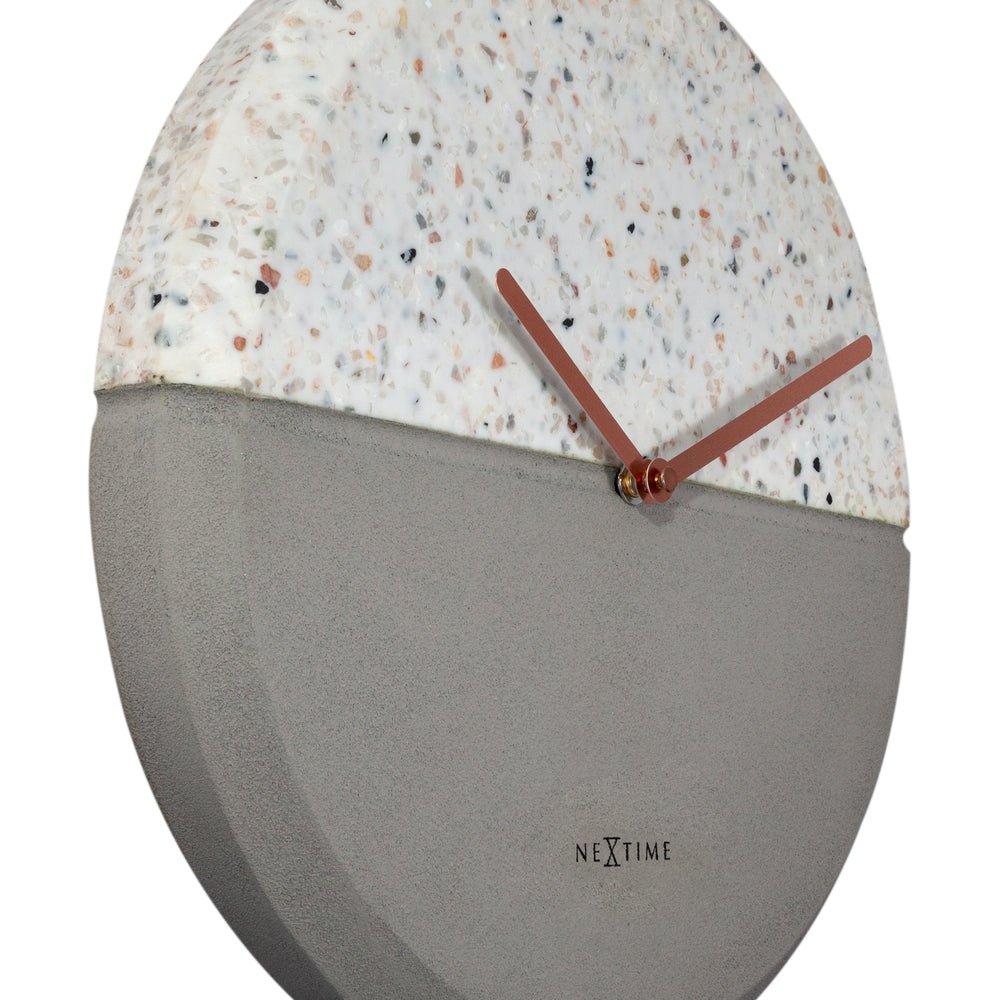 Grey Conrazzo Wall Clock 32cm - TickTockClocks