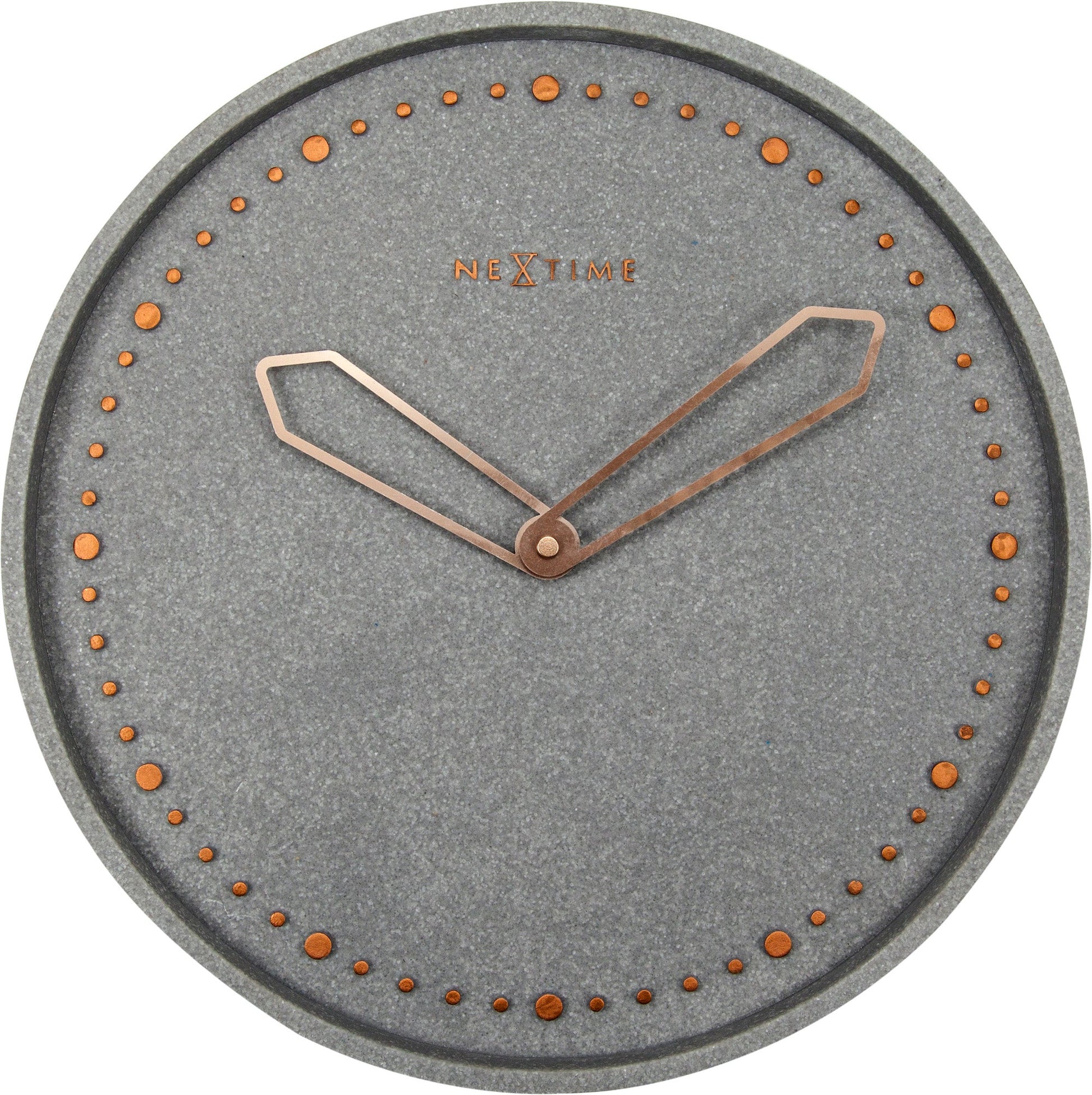 Grey Cross Wall Clock 35cm - TickTockClocks