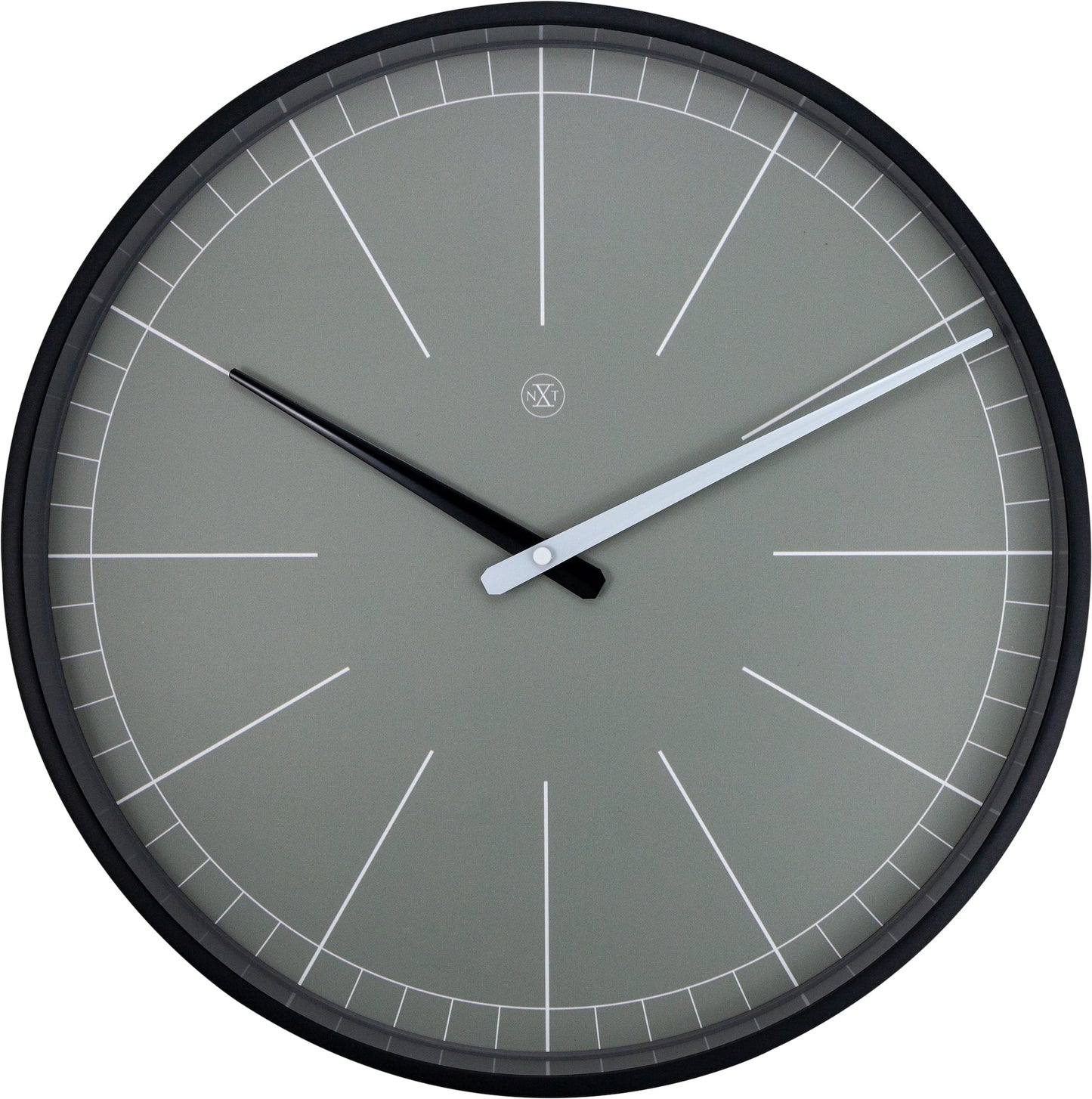 Grey Gray Wall Clock 40cm - TickTockClocks