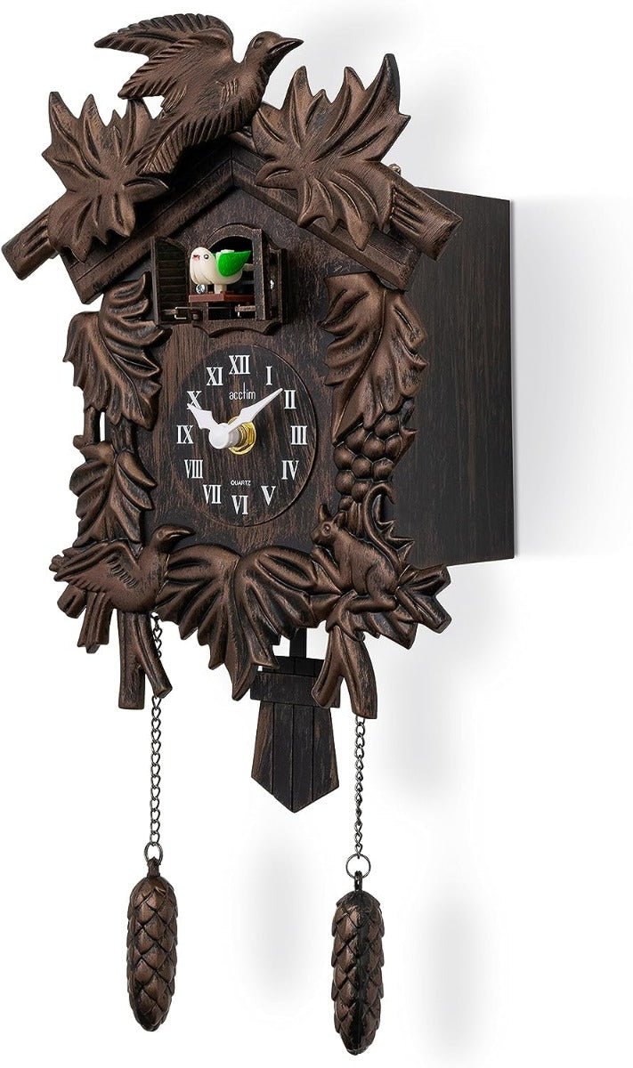 Hamburg Cuckoo Wall Clock 36.5cm - TickTockClocks