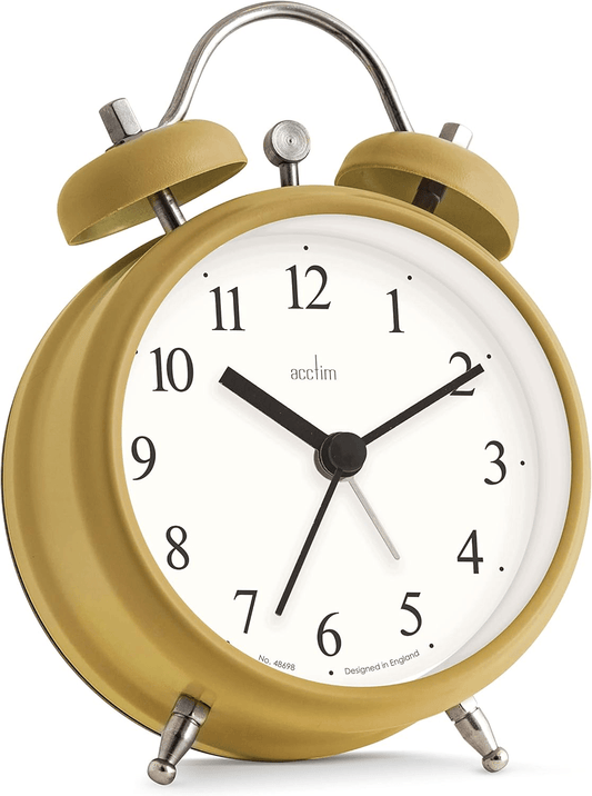 Haven Analogue Alarm Clock 13cm - TickTockClocks