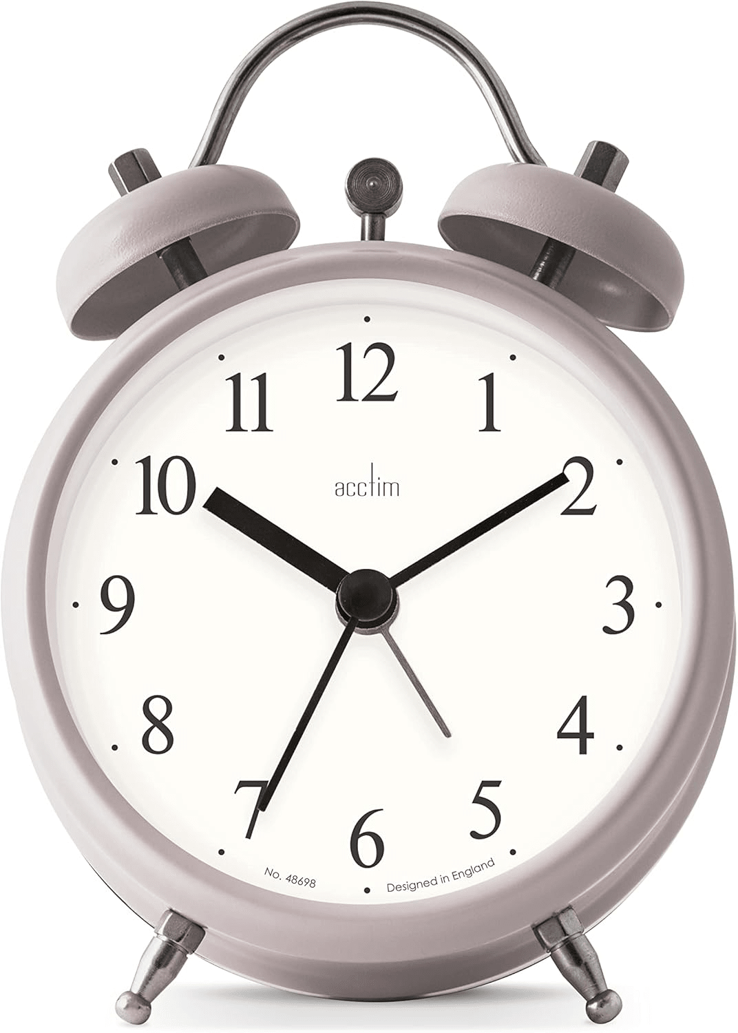 Haven Analogue Alarm Clock 13cm - TickTockClocks