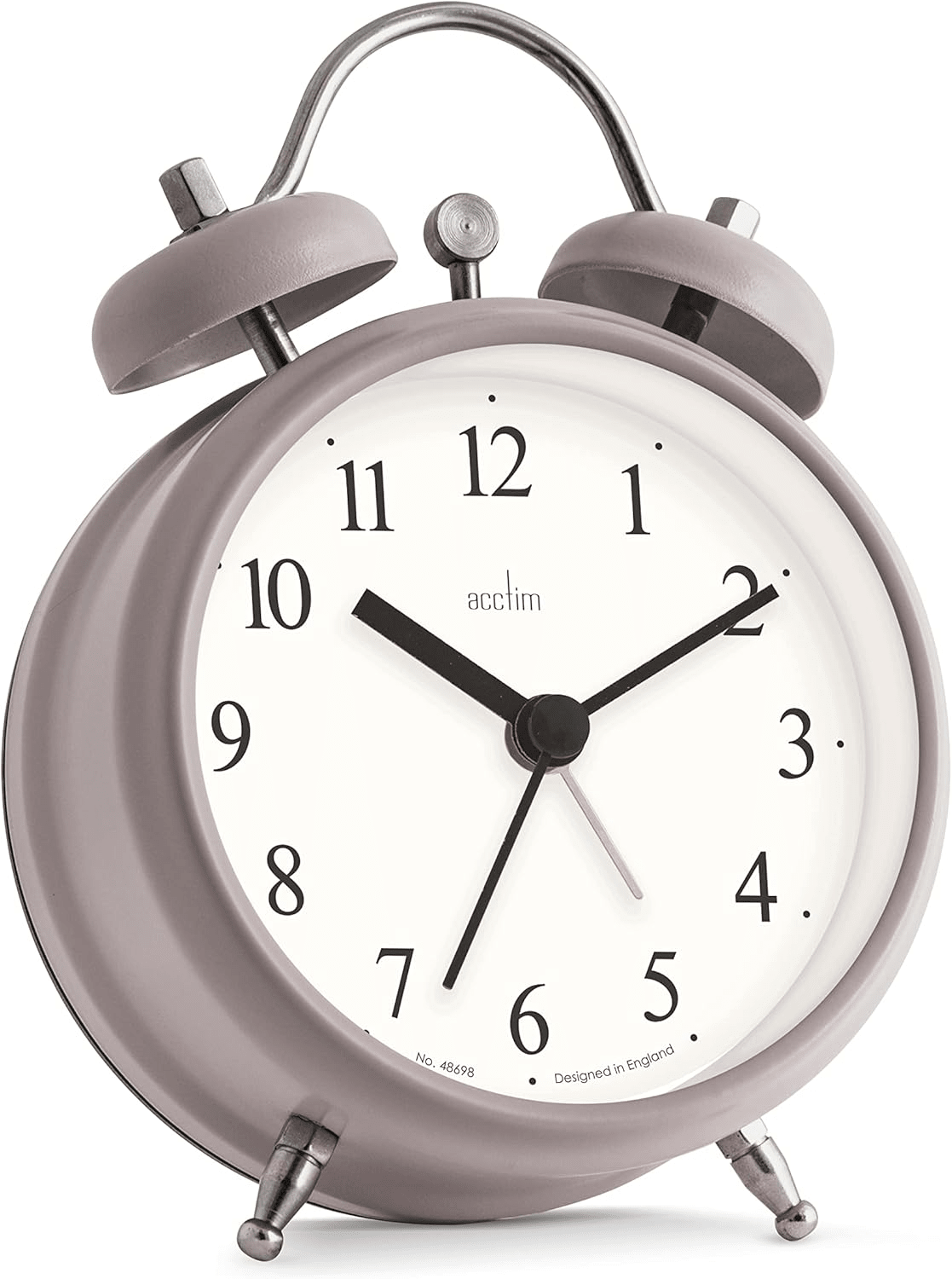 Haven Analogue Alarm Clock 13cm - TickTockClocks