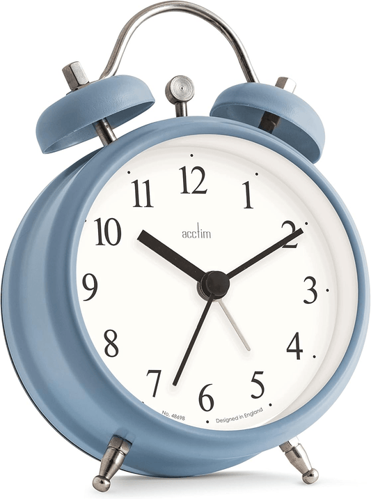 Haven Analogue Alarm Clock 13cm - TickTockClocks