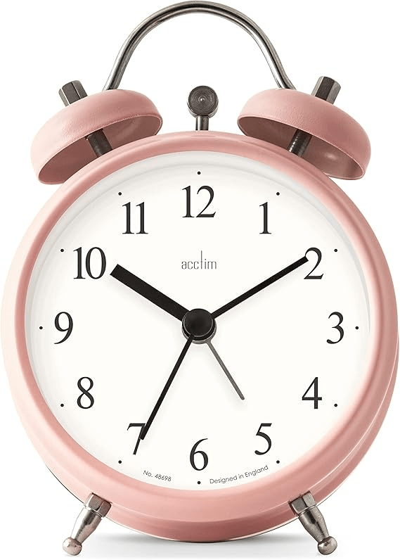 Haven Analogue Alarm Clock 13cm - TickTockClocks