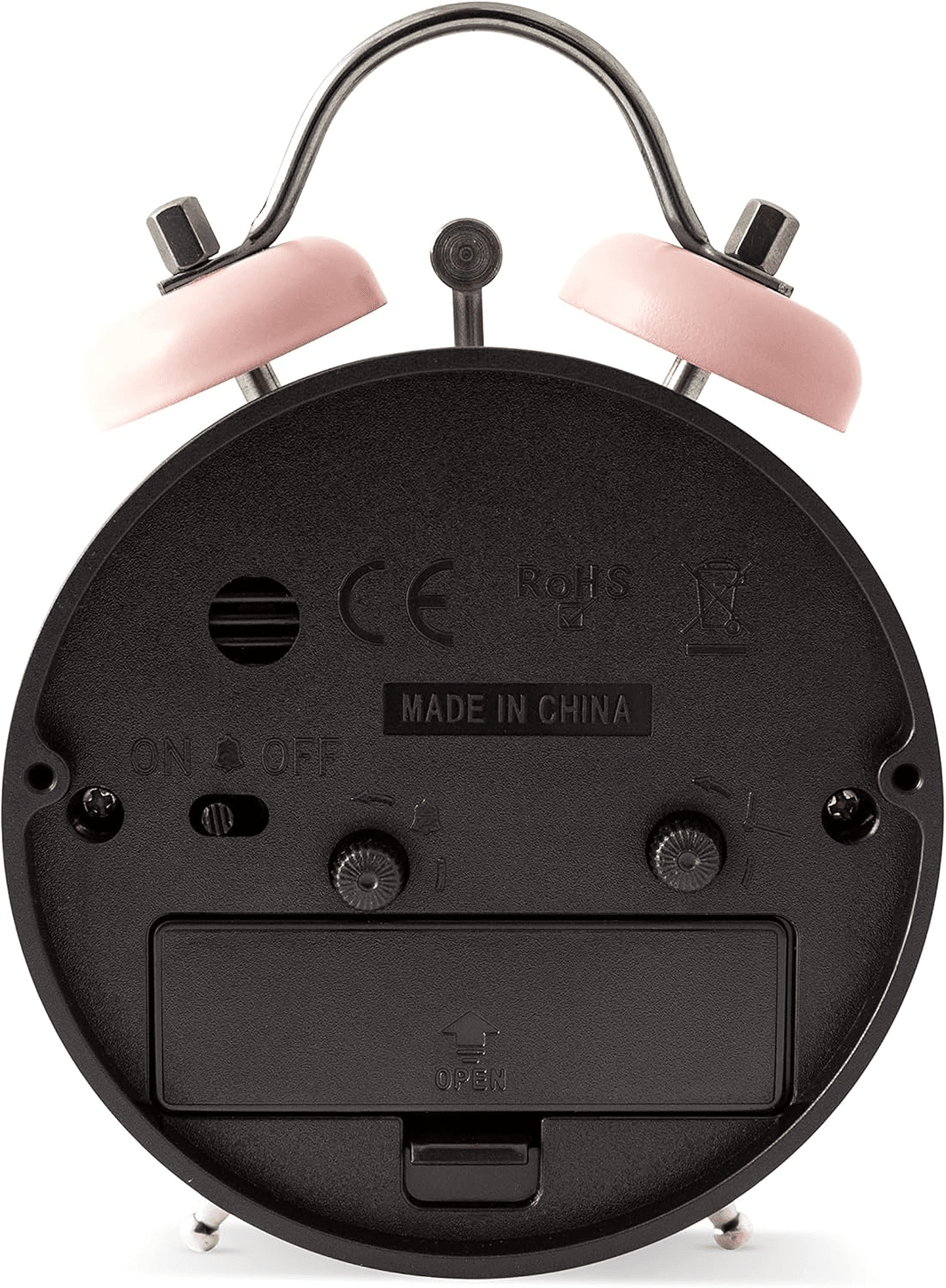 Haven Analogue Alarm Clock 13cm - TickTockClocks