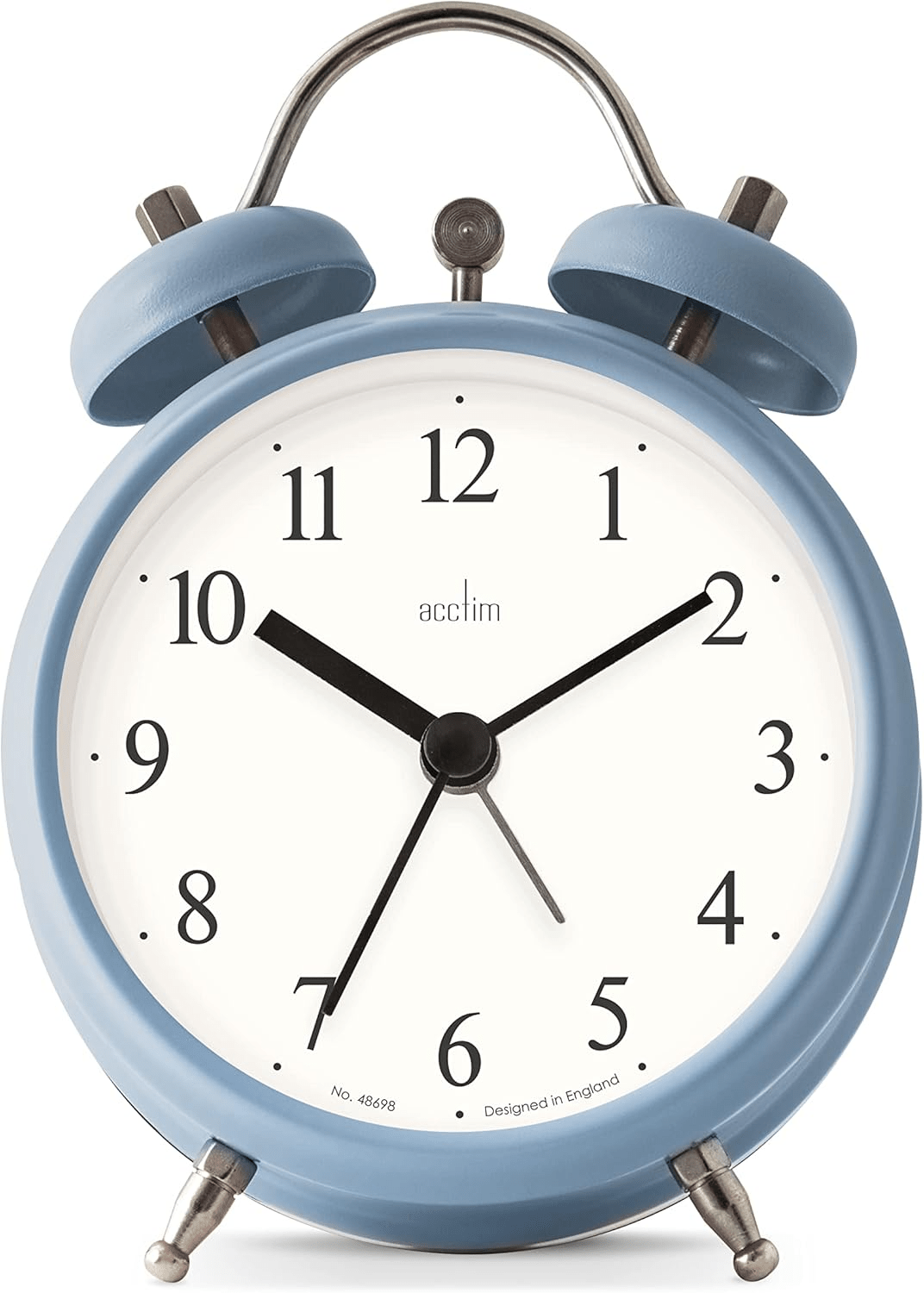Haven Analogue Alarm Clock 13cm - TickTockClocks