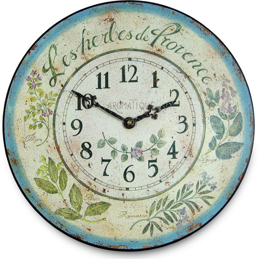 Herbs Wall Clock 36cm - TickTockClocks
