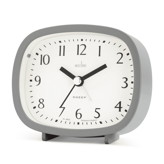 Hilda Analogue Alarm Clock 11cm - TickTockClocks