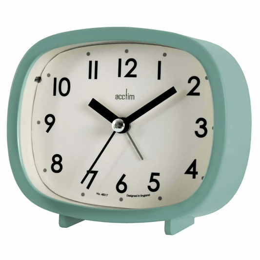 Hilda Analogue Alarm Clock 11cm - TickTockClocks