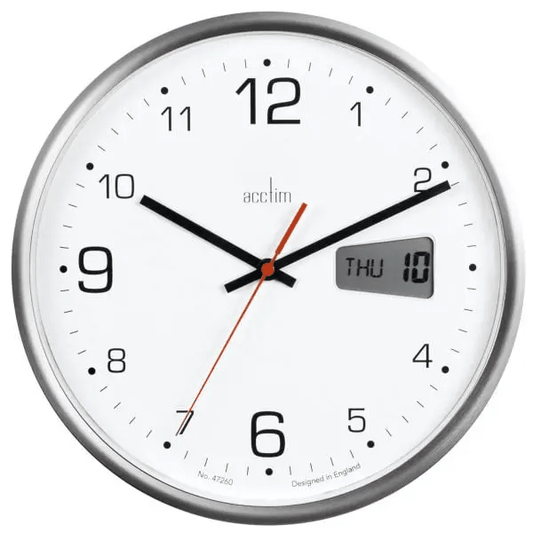 Kalendar Wall Clock 27cm - TickTockClocks
