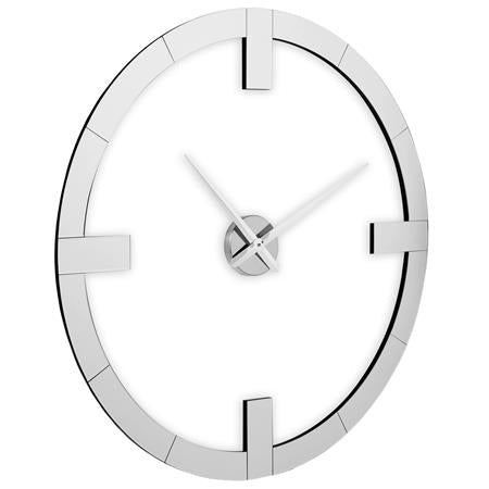 Large 1m dia. Mirrored Wall Clock - TickTockClocks