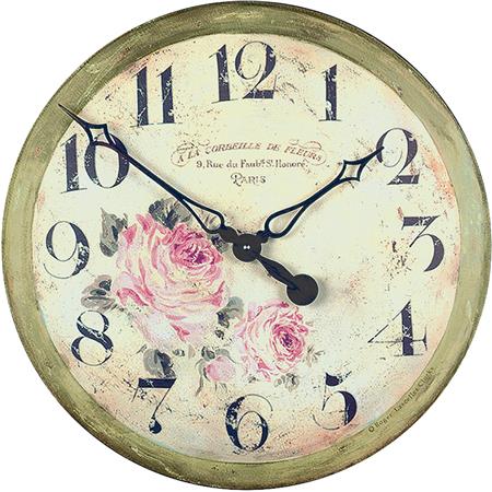 Large Florist Wall Clock 49.6cm - TickTockClocks