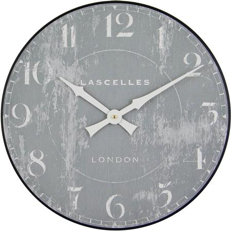 Lascelles Wall Clock Grey 36cm - TickTockClocks