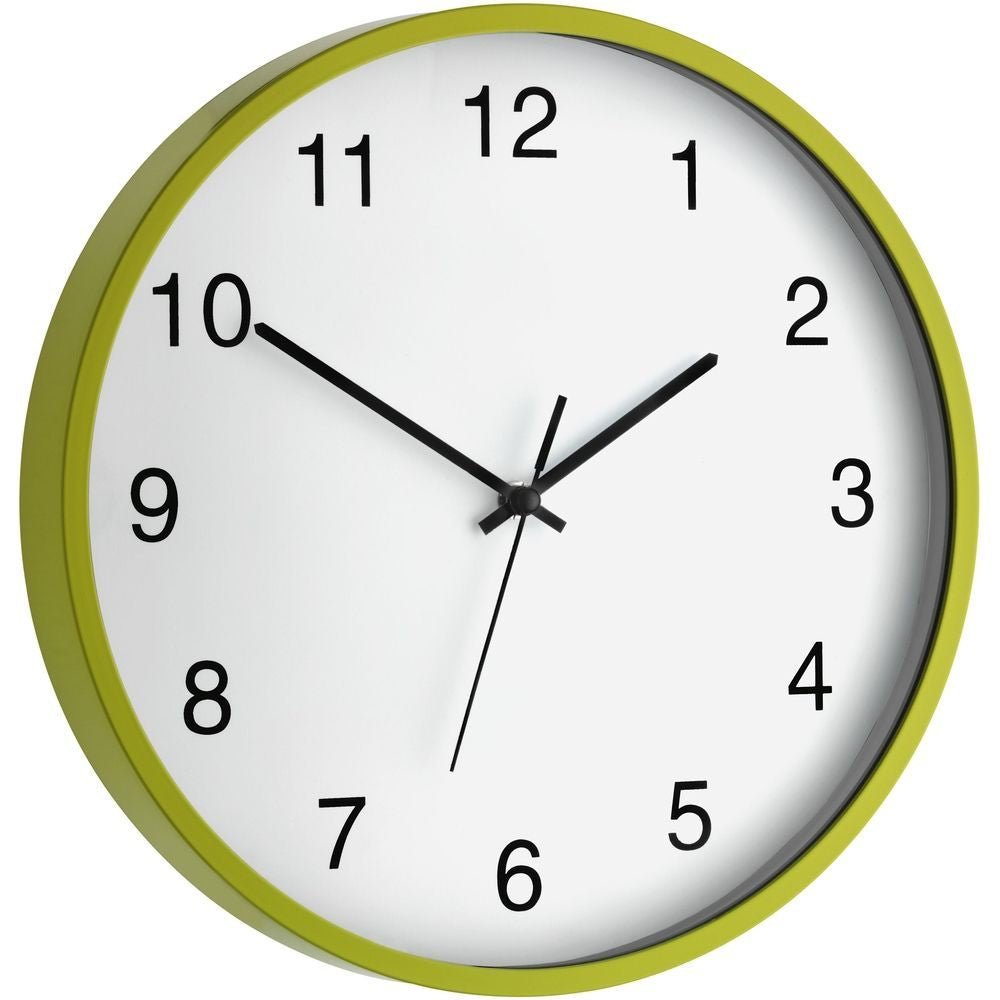 Lime Wall Clock 30cm - TickTockClocks