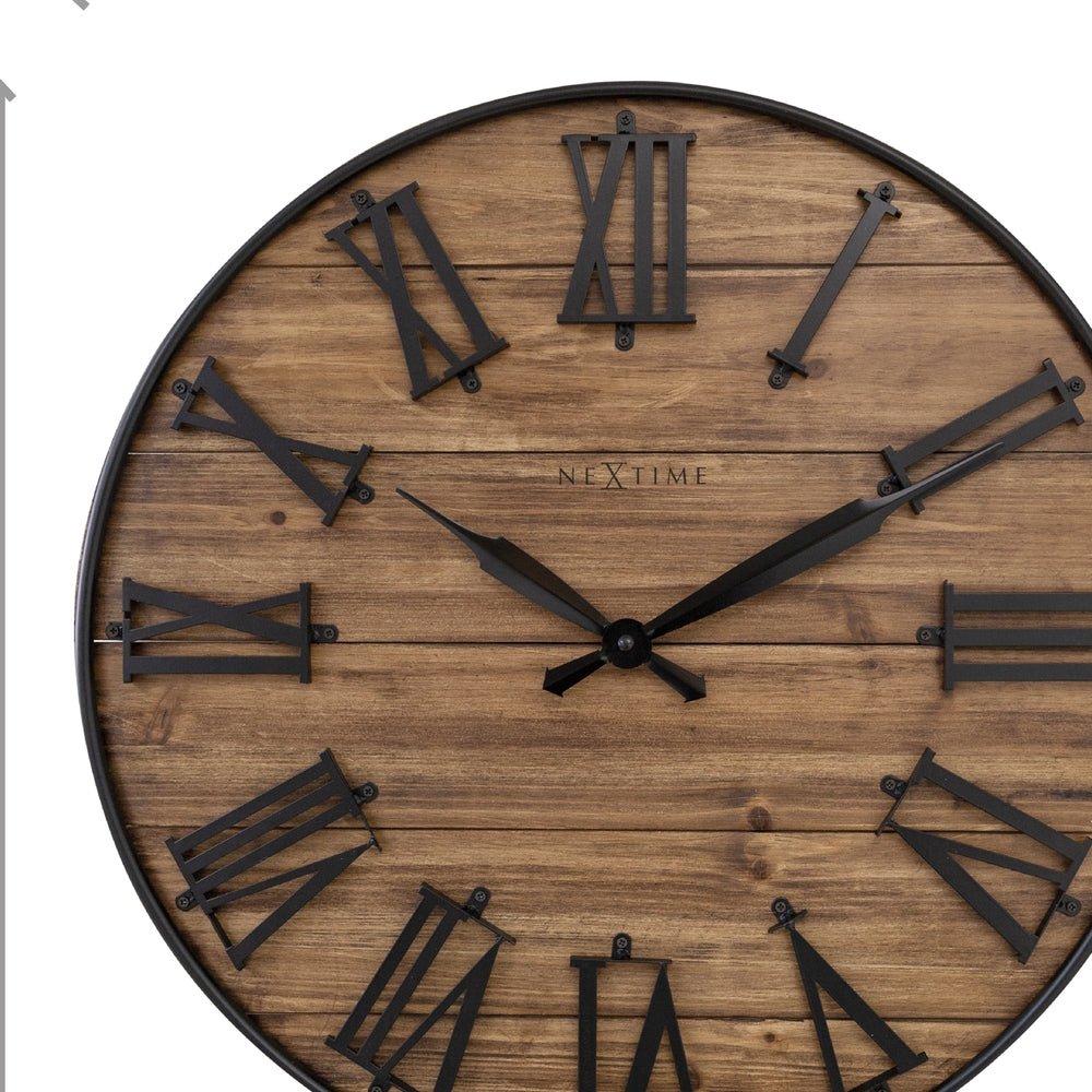 Manchester NeXtime Wall Clock 50cm - TickTockClocks