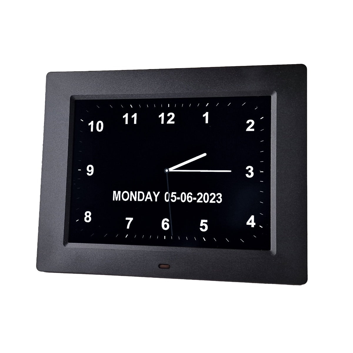 Dementia Clock with Medication Reminders & Selectable Analogue/Digital Displays (8 inch)